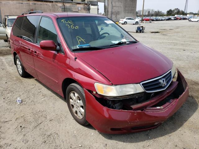 HONDA ODYSSEY EX 2004 with VIN 5FNRL18694B064669 - Photo from auction
