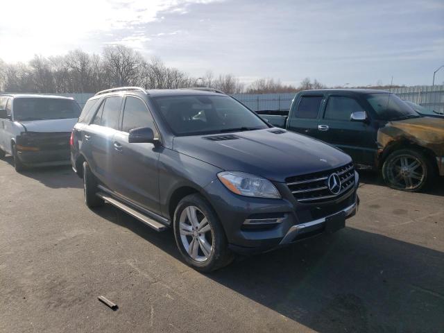 MERCEDES-BENZ ML 350 BLU 2014 with VIN 4JGDA2EB9EA276341 - Photo from auction