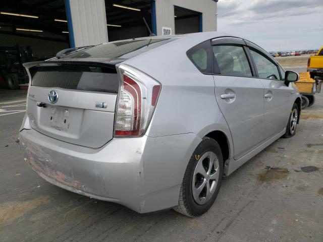 Photo 4 from auction – 2014 TOYOTA PRIUS with VIN JTDKN3DU8E0374940