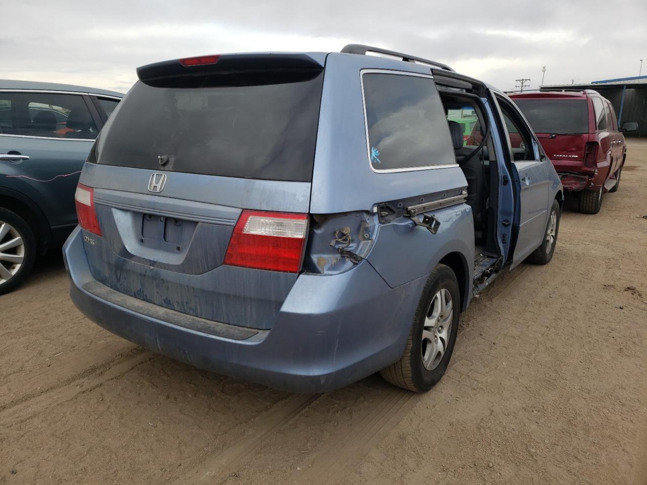Photo 4 from auction – 2007 HONDA ODYSSEY EX with VIN 5FNRL38647B012561