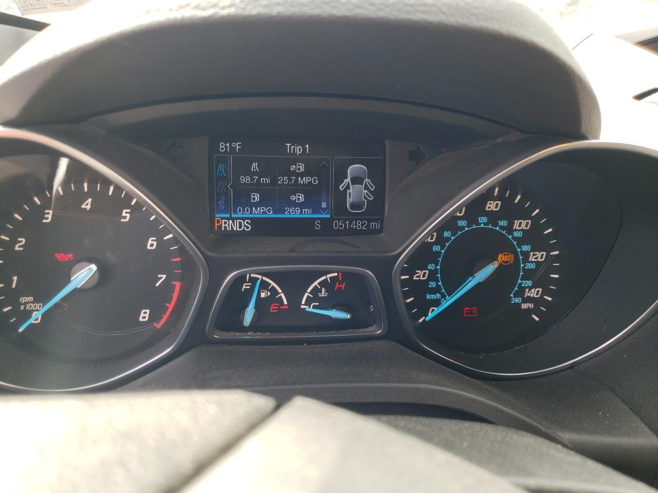 Photo 8 from auction – 2016 FORD ESCAPE S with VIN 1FMCU0F79GUC18541
