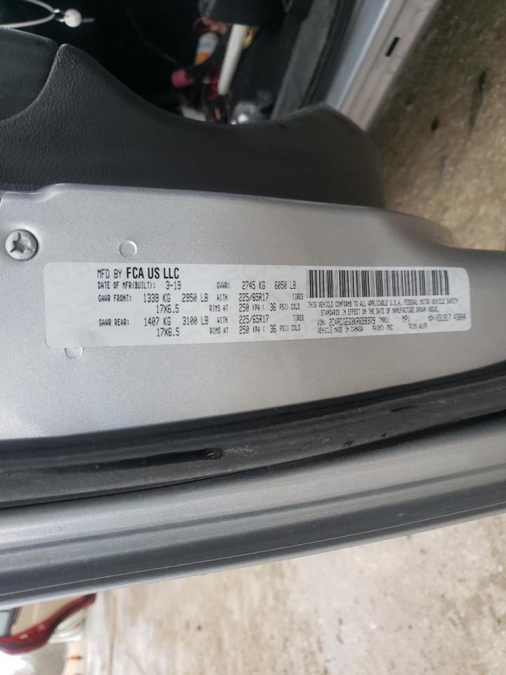 Photo 10 from auction – 2019 DODGE GRAND CARA with VIN 2C4RDGEG3KR658379