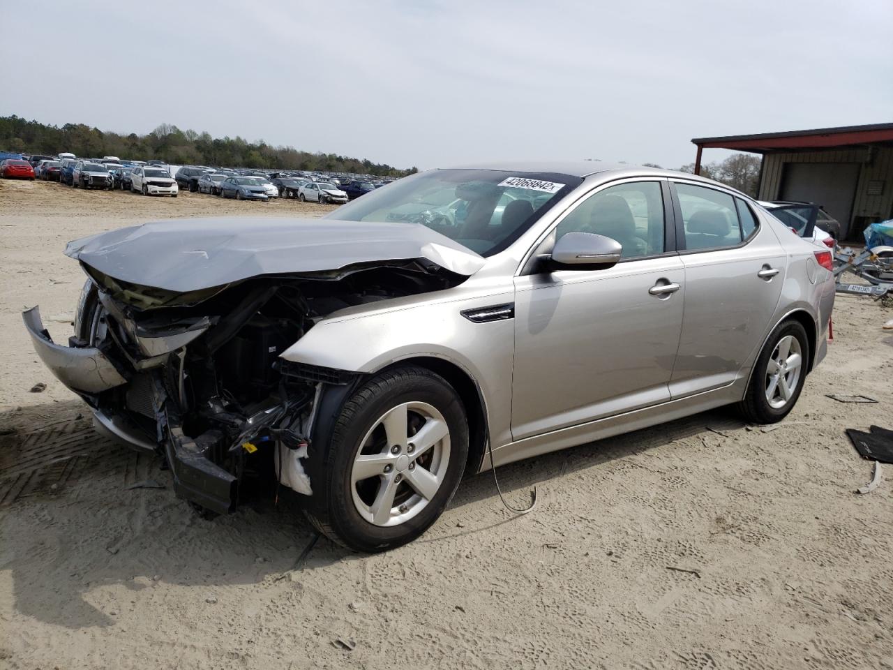 Photo 2 from auction – 2015 KIA OPTIMA LX with VIN KNAGM4A7XF5584535
