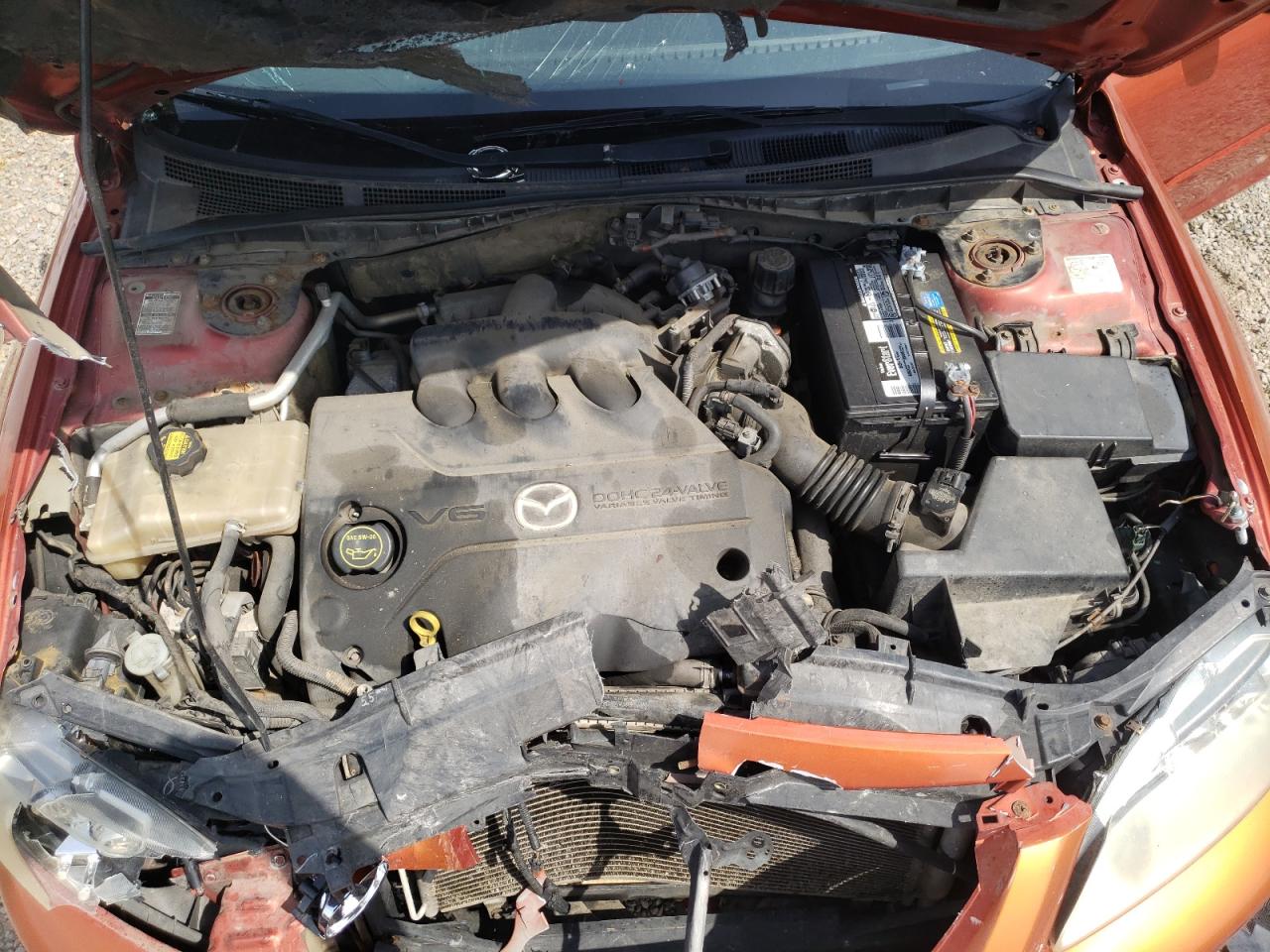 Photo 7 from auction – 2004 MAZDA 6 S with VIN 1YVHP80D745N46815