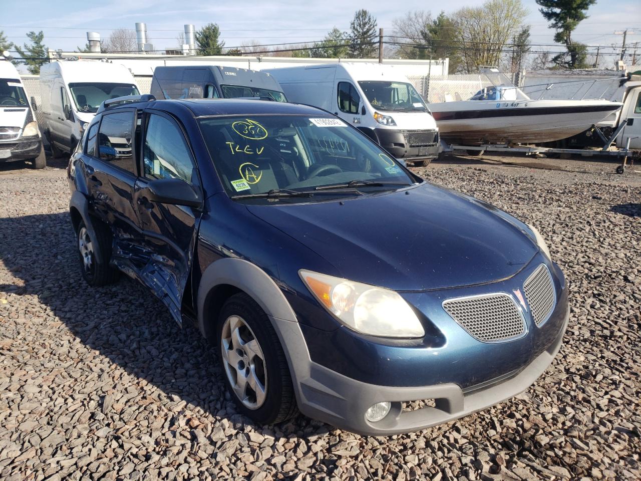 PONTIAC VIBE 2007 with VIN 5Y2SL65837Z437188 - Photo from auction