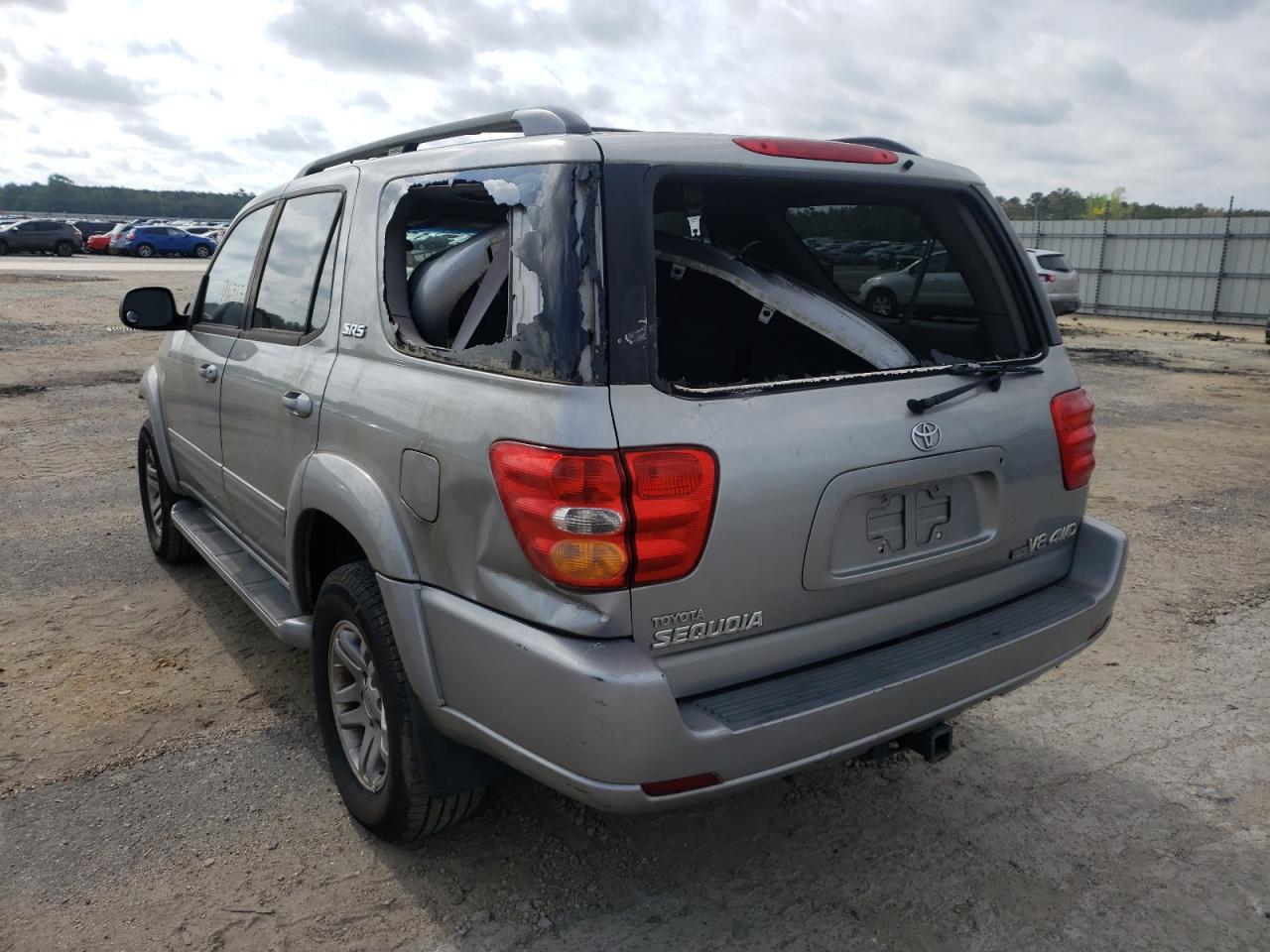 Photo 3 from auction – 2004 TOYOTA SEQUOIA SR with VIN 5TDBT44A44S213675