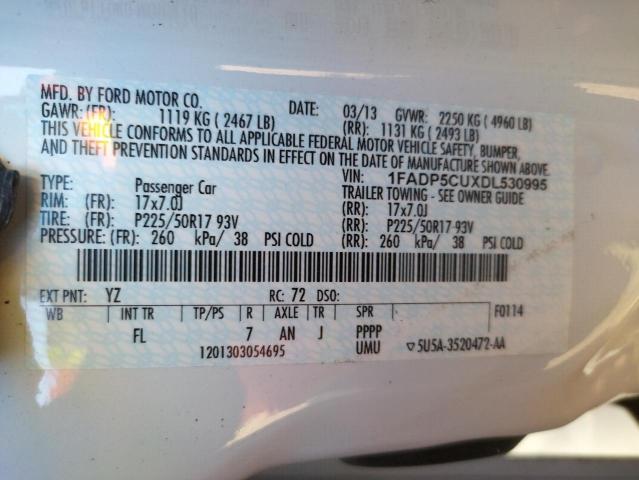 Photo 10 from auction – 2013 FORD C-MAX PREM with VIN 1FADP5CUXDL530995