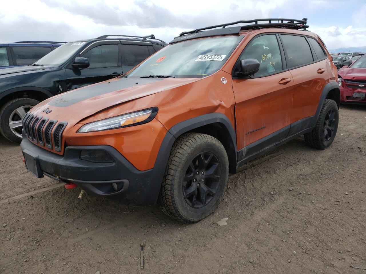 Photo 2 from auction – 2016 JEEP CHEROKEE T with VIN 1C4PJMBS0GW306558