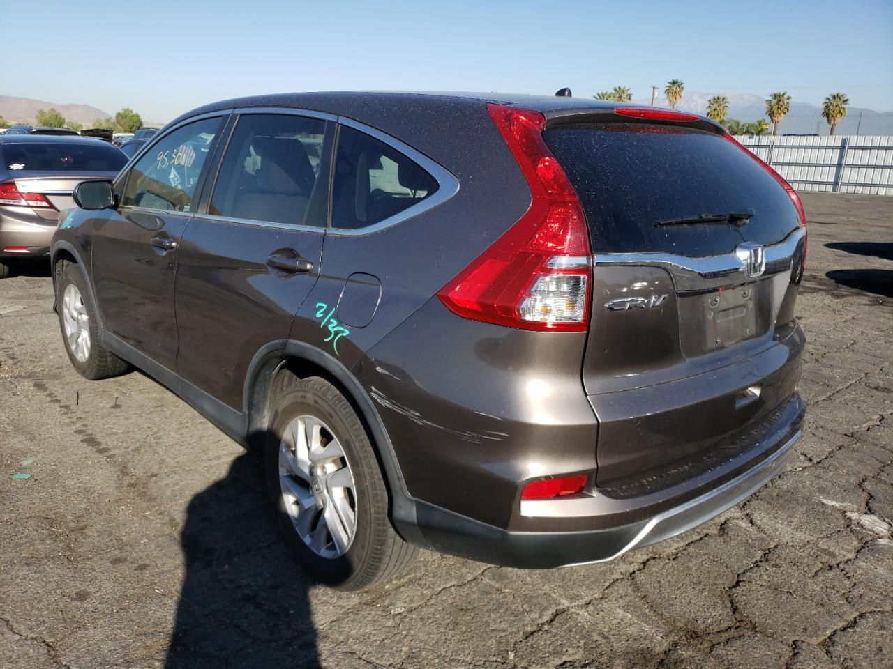 Photo 3 from auction – 2015 HONDA CR-V EX with VIN 3CZRM3H55FG701080