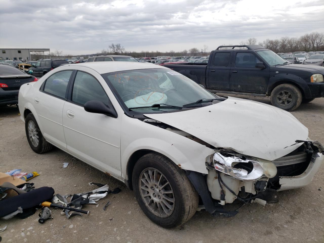 CHRYSLER SEBRING LX 2004 with VIN 1C3EL46X84N272317 - Photo from auction