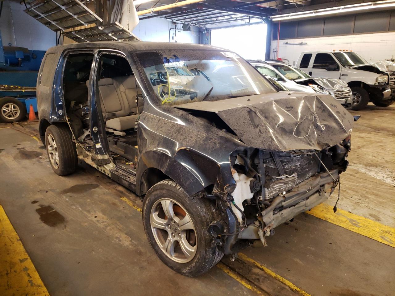 Photo 9 from auction – 2012 HONDA PILOT EXL with VIN 5FNYF4H57CB037349