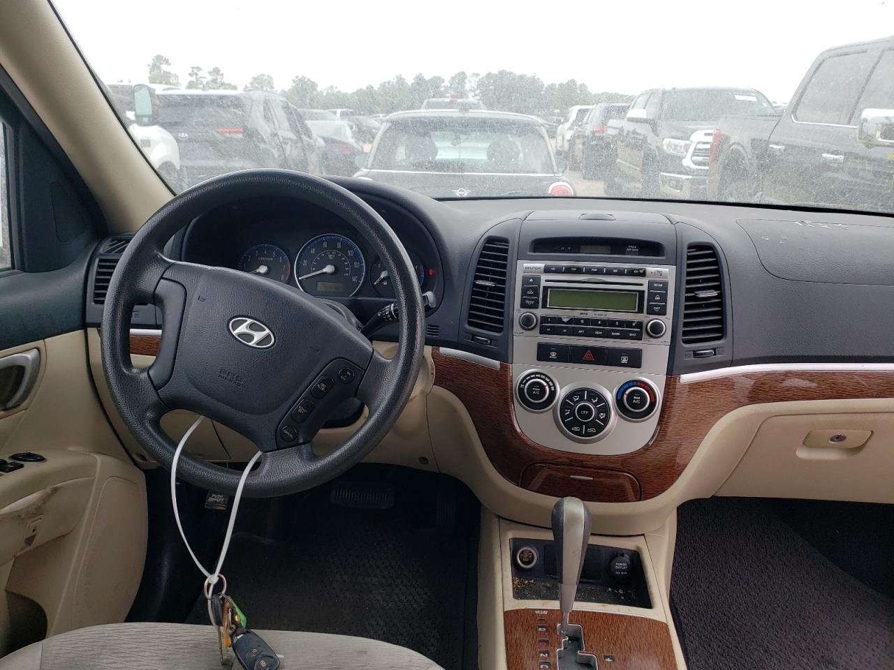 Photo 9 from auction – 2008 HYUNDAI SANTA FE G with VIN 5NMSG13DX8H180964