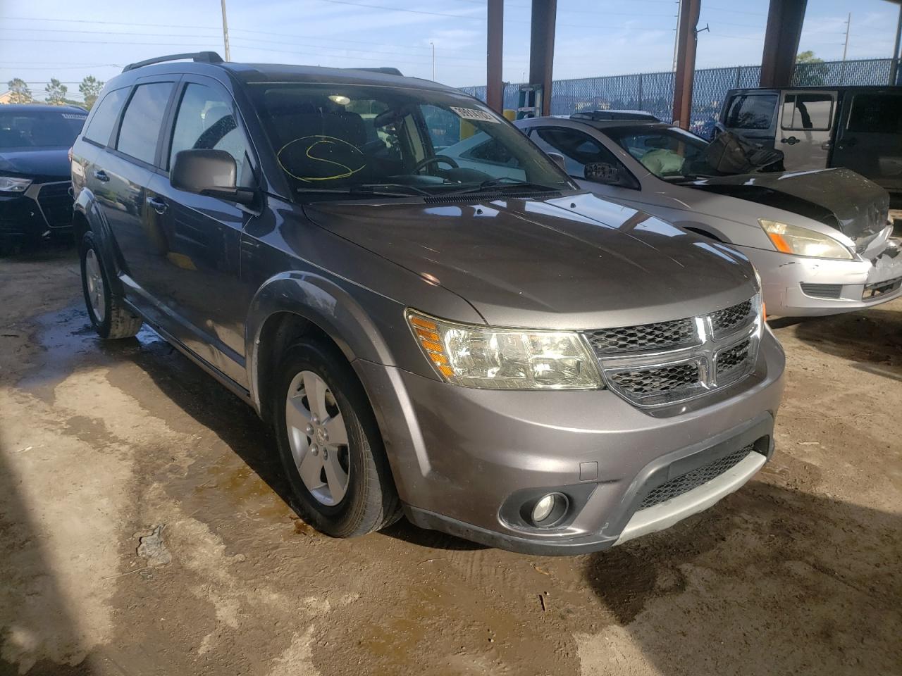 DODGE JOURNEY SX 2012 with VIN 3C4PDCBGXCT153233 - Photo from auction