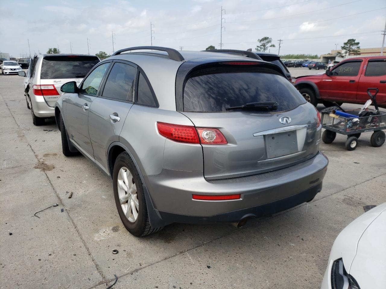 Photo 3 from auction – 2006 INFINITI FX35 with VIN JNRAS08U76X104457