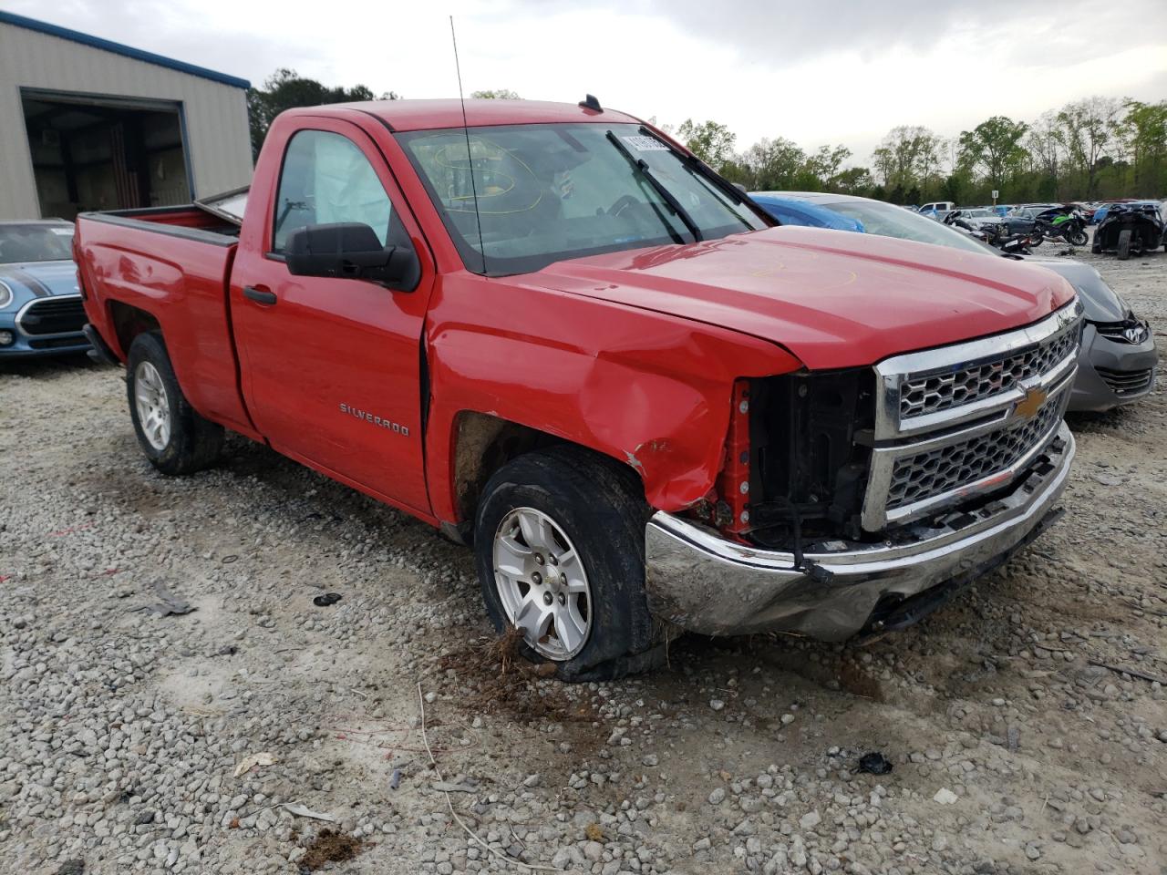 Photo 1 from auction – 2014 CHEVROLET SILVERADO with VIN 1GCNCPEH4EZ100402