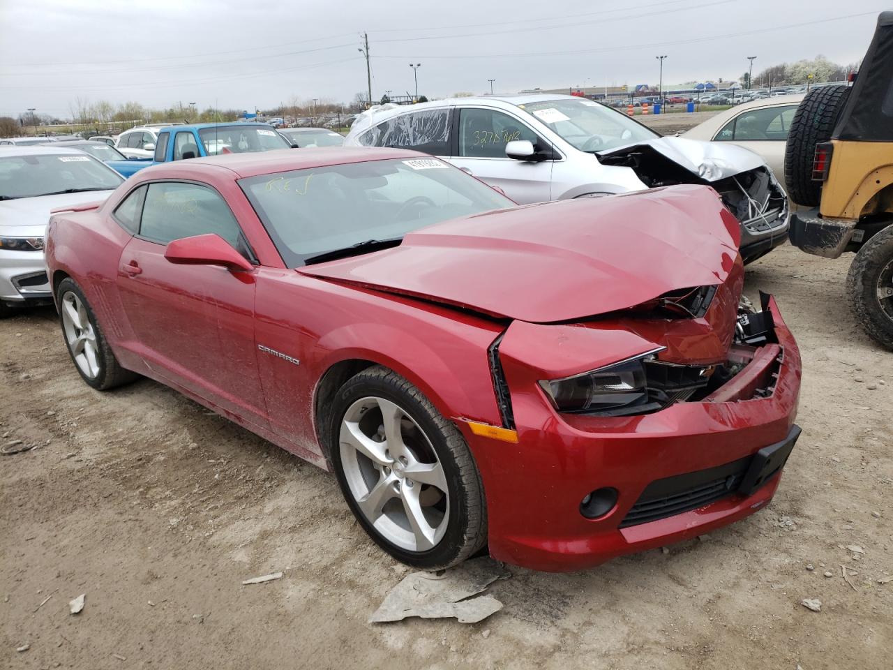 CHEVROLET CAMARO LT 2015 with VIN 2G1FD1E38F9252870 - Photo from auction