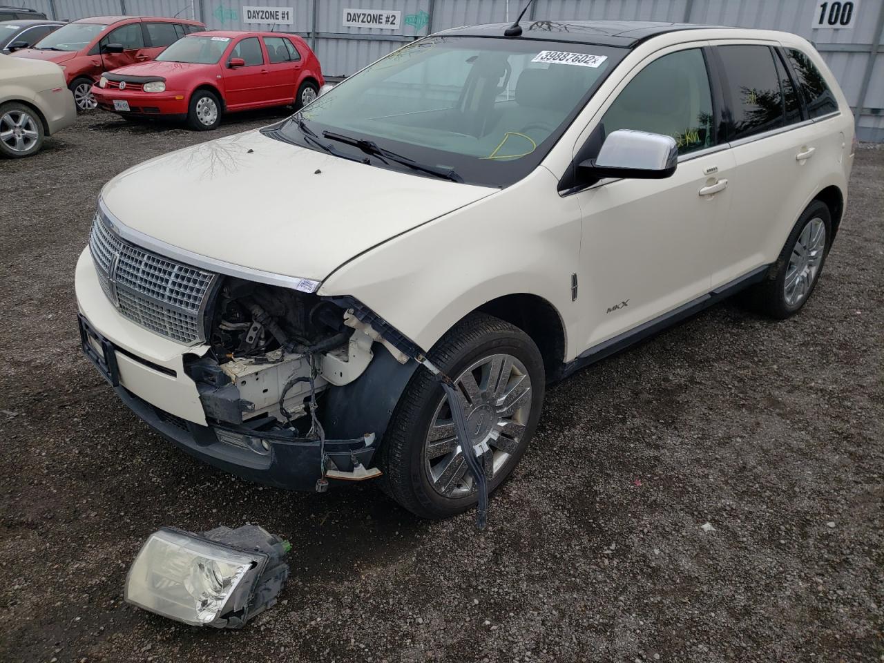 Photo 2 from auction – 2008 LINCOLN MKX with VIN 2LMDU88C18BJ07569
