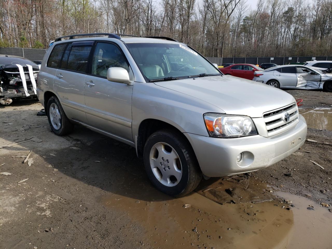 TOYOTA HIGHLANDER 2007 with VIN JTEEP21A870228631 - Photo from auction