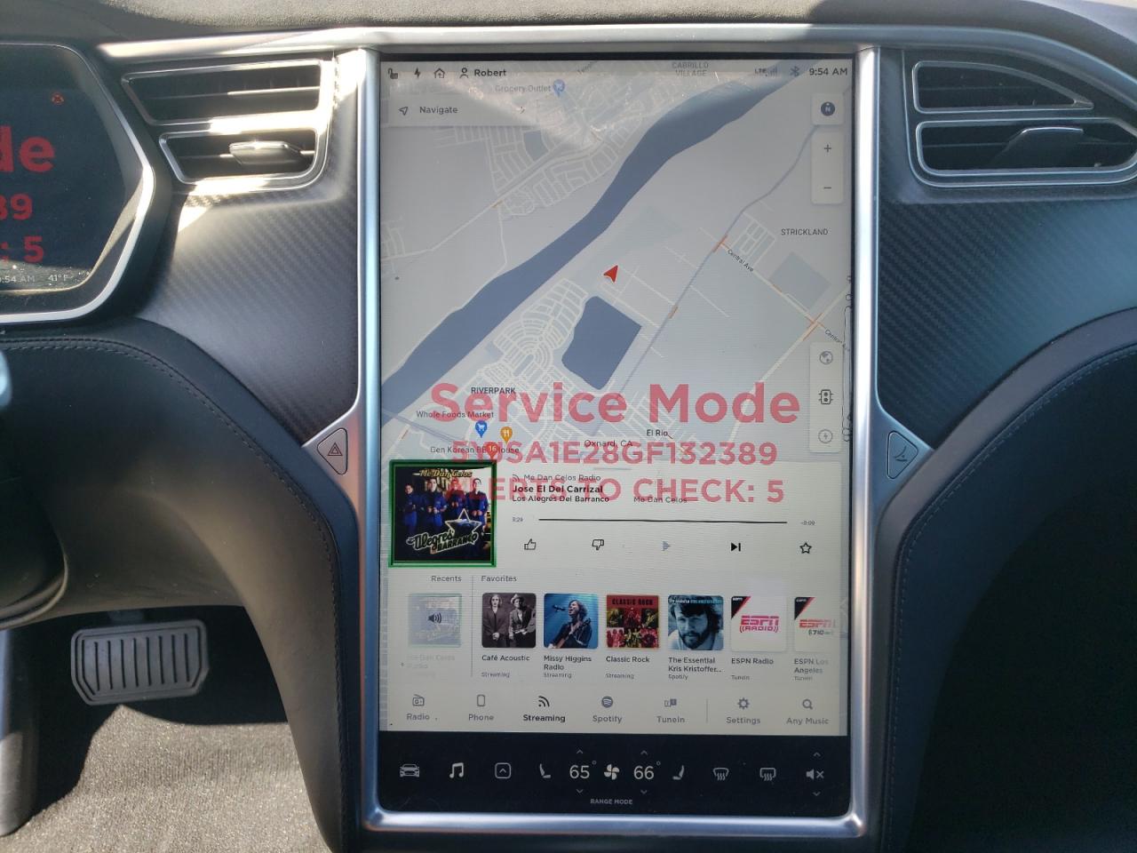 Photo 9 from auction – 2016 TESLA MODEL S with VIN 5YJSA1E28GF132389