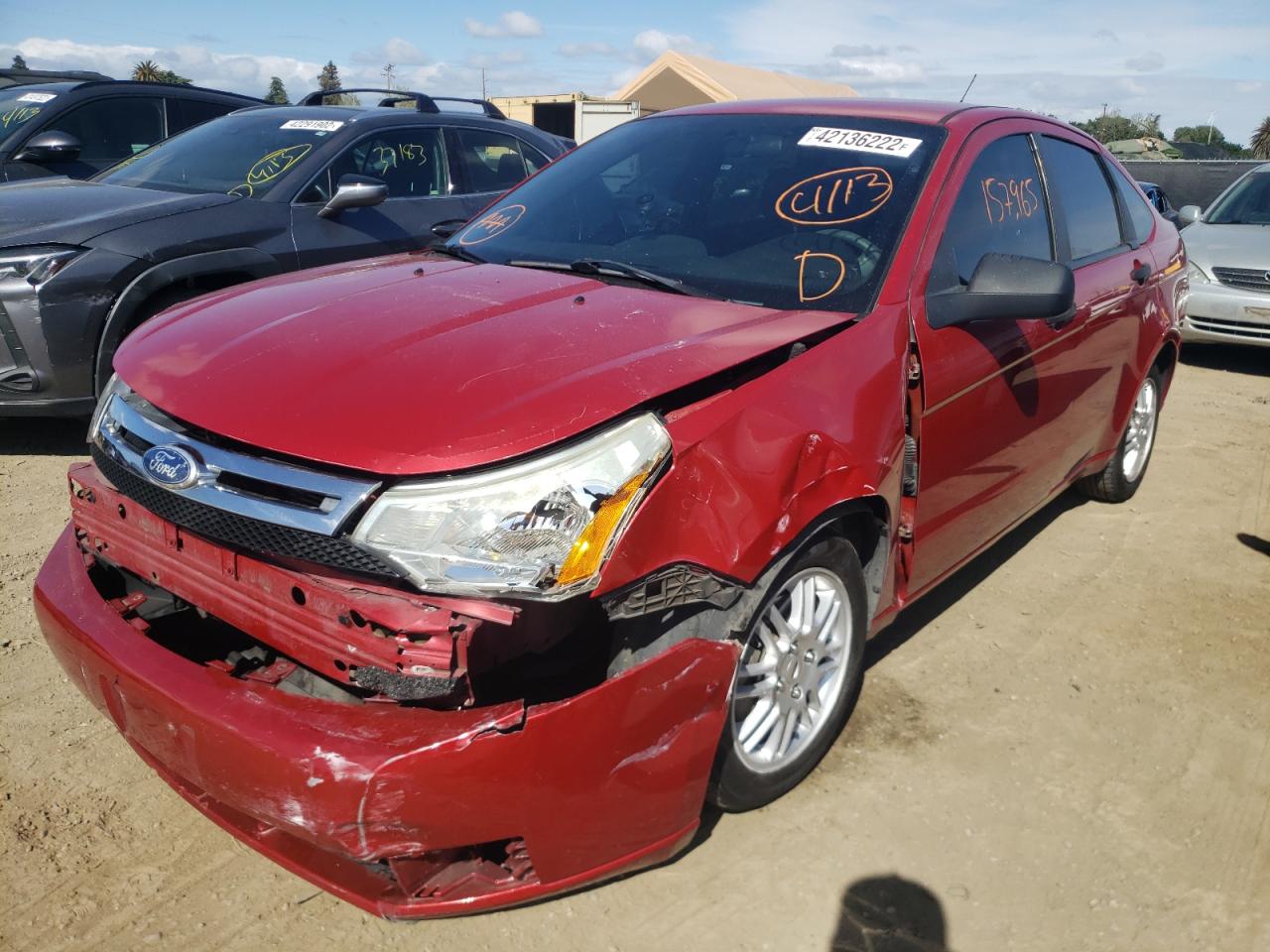 Photo 9 from auction – 2010 FORD FOCUS SE with VIN 1FAHP3FN2AW272749