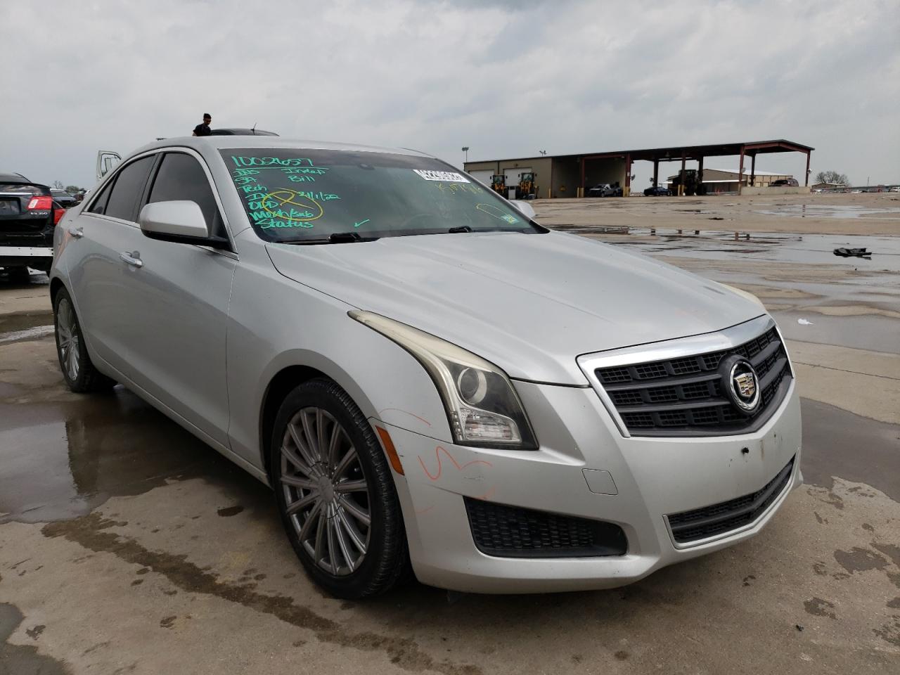 CADILLAC ATS 2013 with VIN 1G6AA5RA7D0150786 - Photo from auction