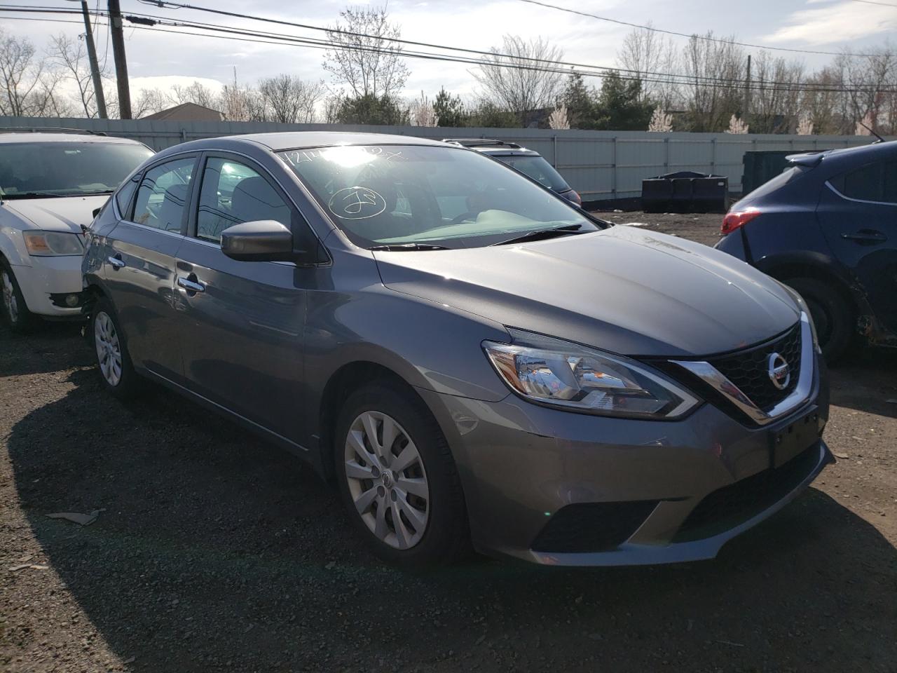 NISSAN SENTRA S 2016 with VIN 3N1AB7AP2GY319907 - Photo from auction