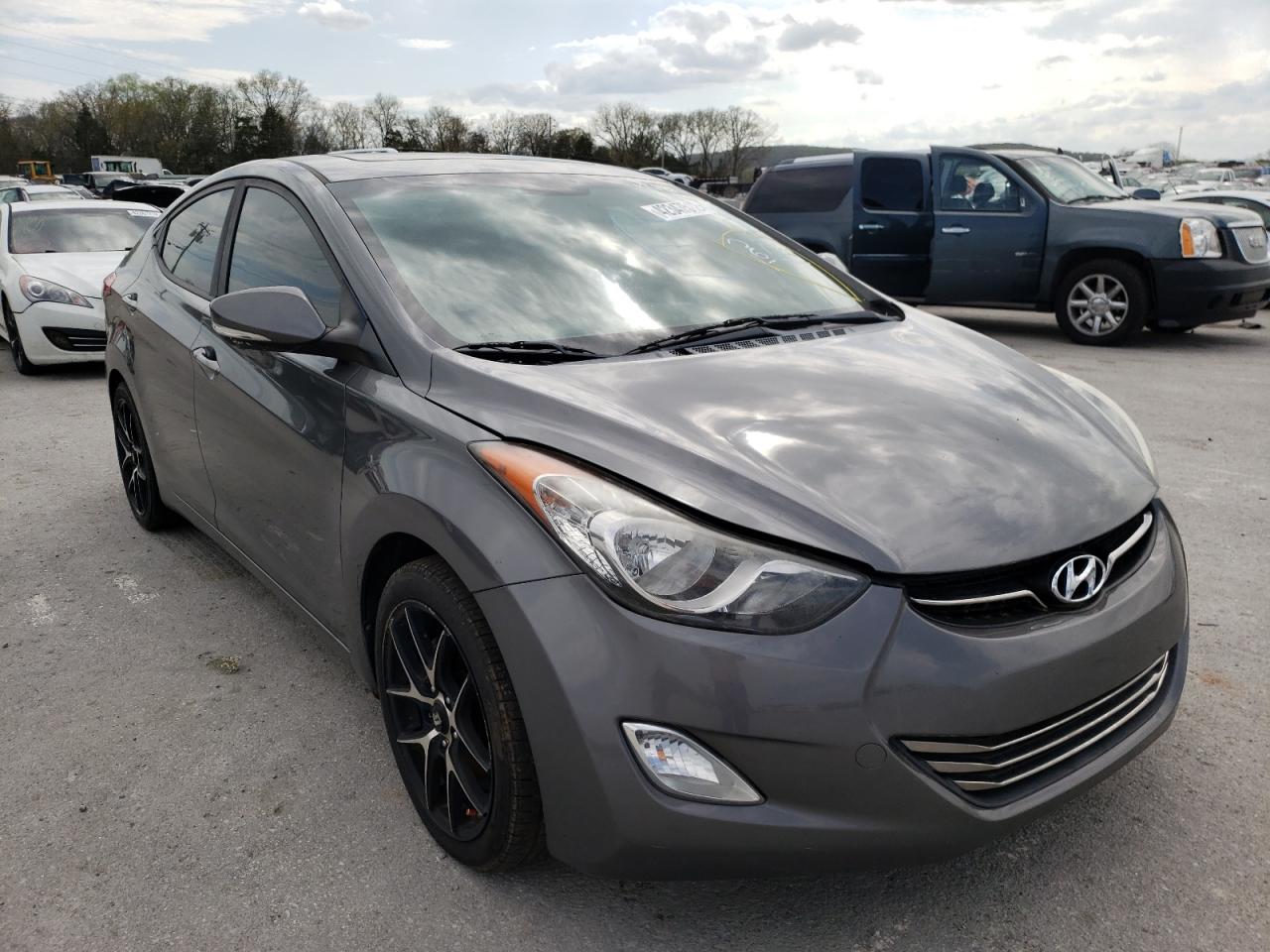 HYUNDAI ELANTRA GL 2012 with VIN 5NPDH4AE5CH132254 - Photo from auction