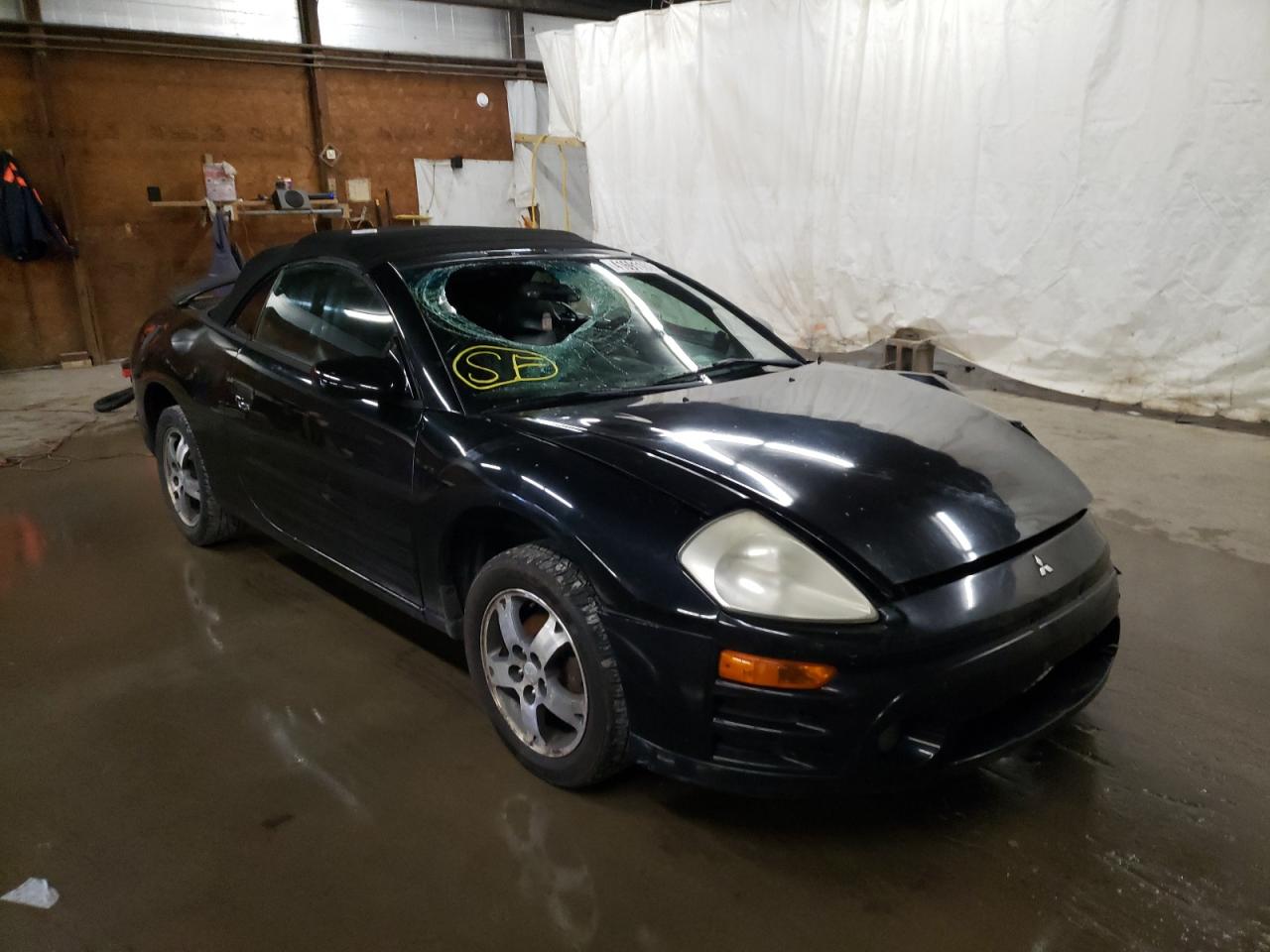 MITSUBISHI ECLIPSE SP 2003 with VIN 4A3AE45G43E164522 - Photo from auction