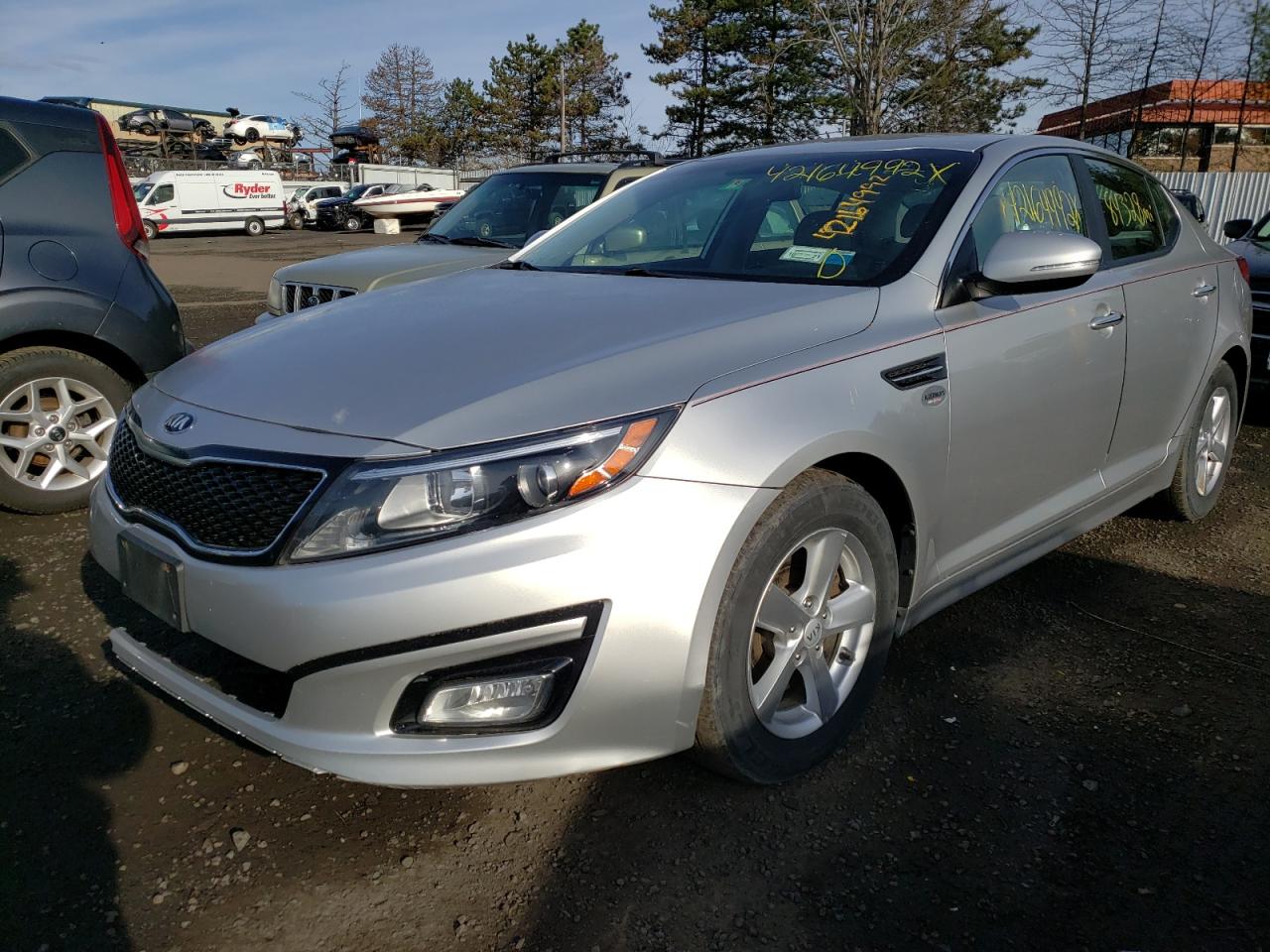 Photo 2 from auction – 2014 KIA OPTIMA LX with VIN KNAGM4A71E5479381