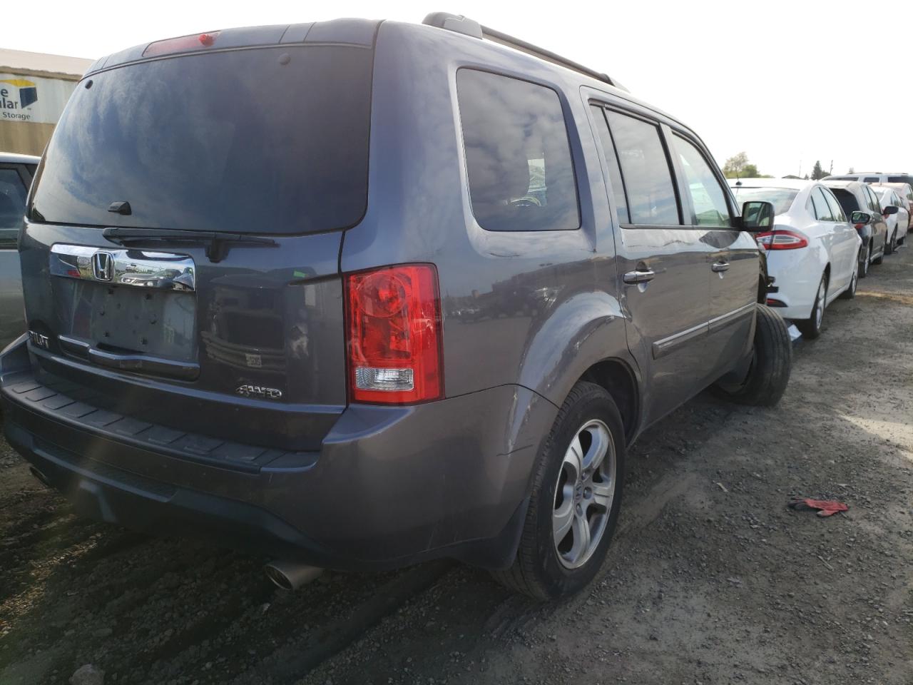 Photo 4 from auction – 2015 HONDA PILOT EXLN with VIN 5FNYF4H78FB078076