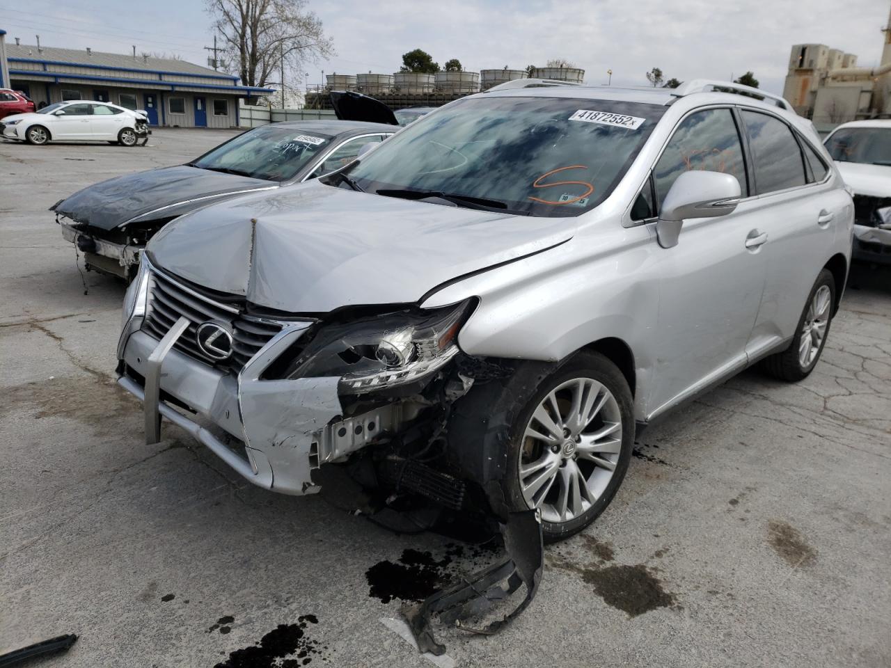 Photo 2 from auction – 2013 LEXUS RX 350 BAS with VIN 2T2BK1BA3DC224577