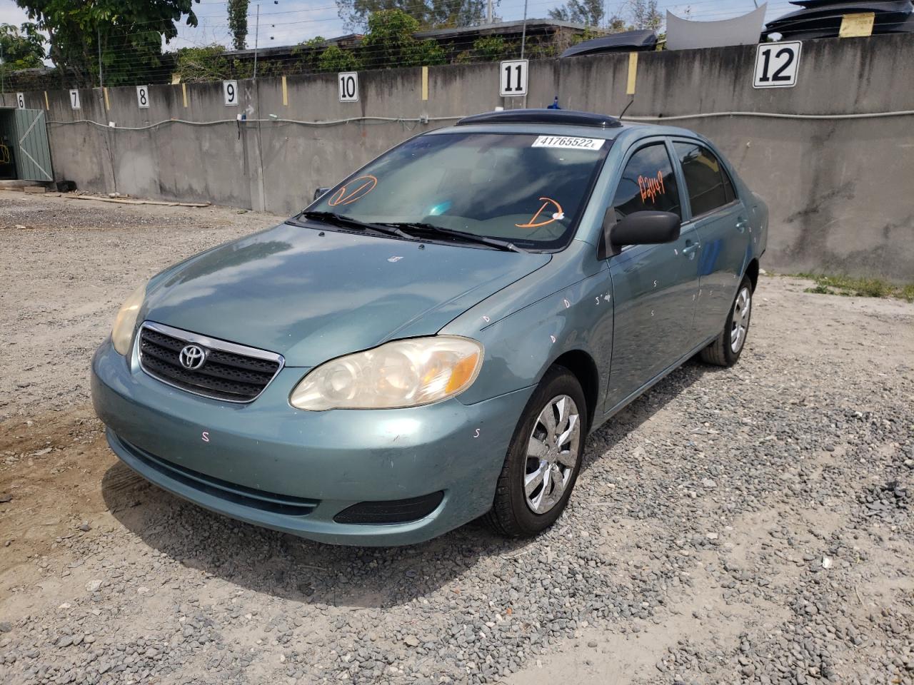 Photo 2 from auction – 2006 TOYOTA COROLLA CE with VIN 2T1BR32E66C629043