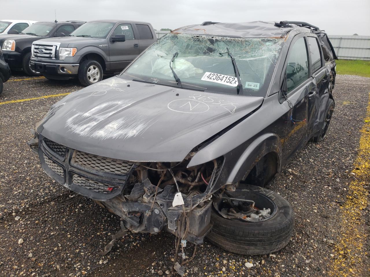 Photo 2 from auction – 2020 DODGE JOURNEY SE with VIN 3C4PDCAB8LT265325