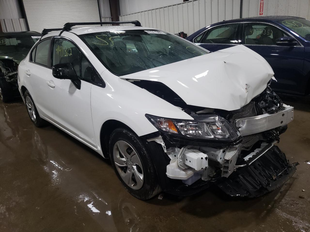 HONDA CIVIC LX 2013 with VIN 19XFB2F5XDE217782 - Photo from auction