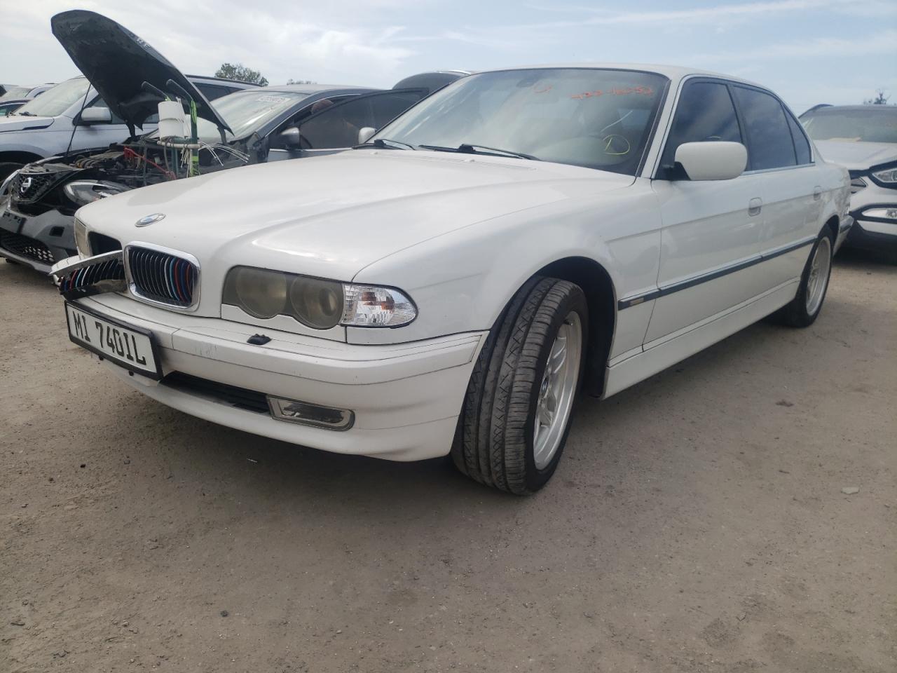 Photo 2 from auction – 2001 BMW 740 IL with VIN WBAGH83481DP25812