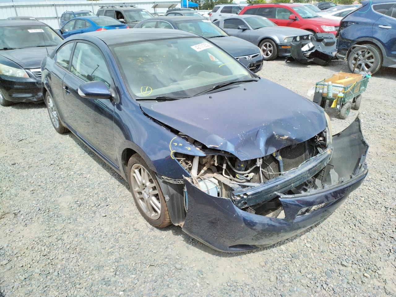 TOYOTA SCION TC 2007 with VIN JTKDE167570169639 - Photo from auction