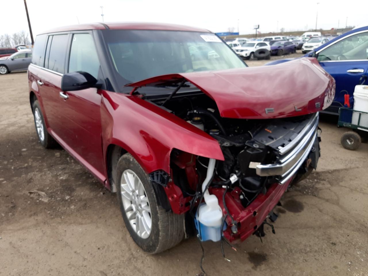 FORD FLEX SEL 2019 with VIN 2FMHK6C85KBA38550 - Photo from auction