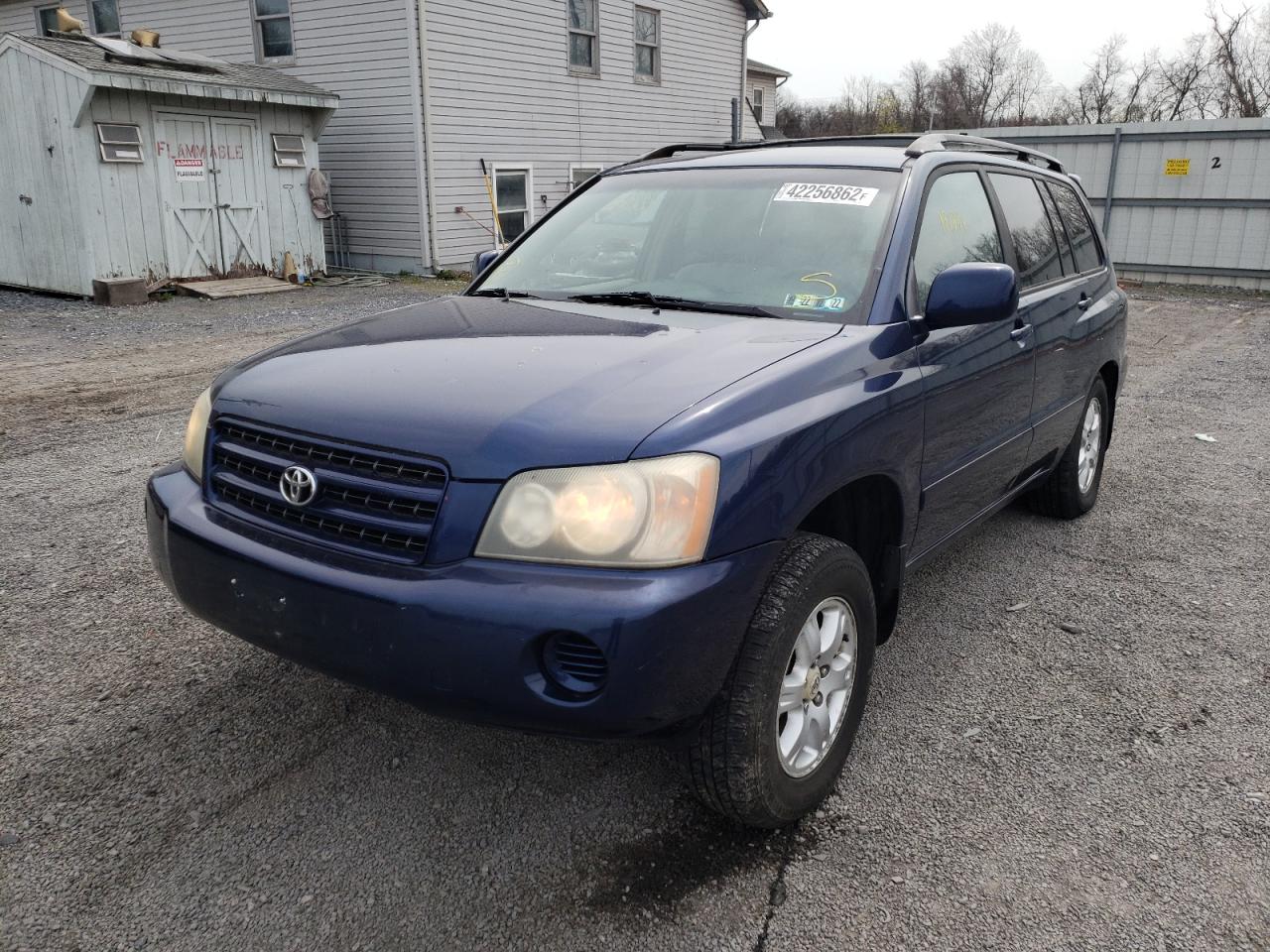 Photo 2 from auction – 2003 TOYOTA HIGHLANDER with VIN JTEHF21A530117092