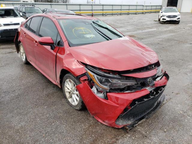TOYOTA COROLLA LE 2020 with VIN 5YFHPRAE8LP024778 - Photo from auction