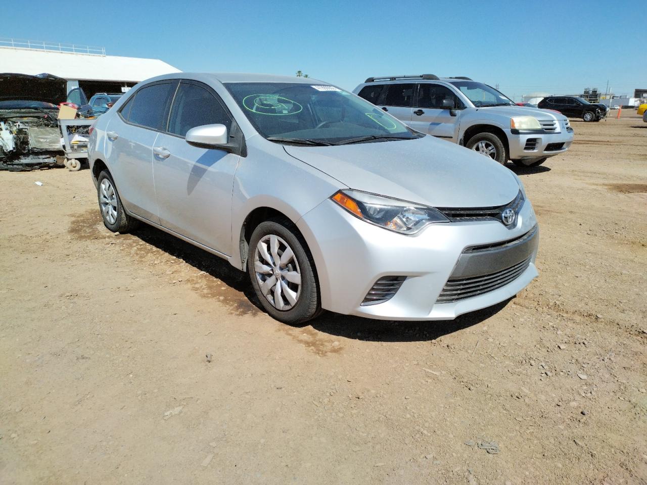 TOYOTA COROLLA L 2016 with VIN 5YFBURHE9GP505939 - Photo from auction