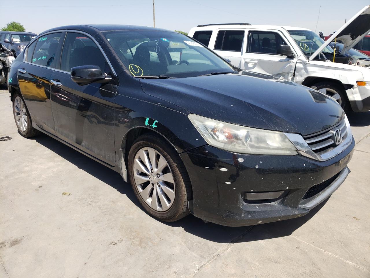 HONDA ACCORD EX 2014 with VIN 1HGCR2F76EA020209 - Photo from auction