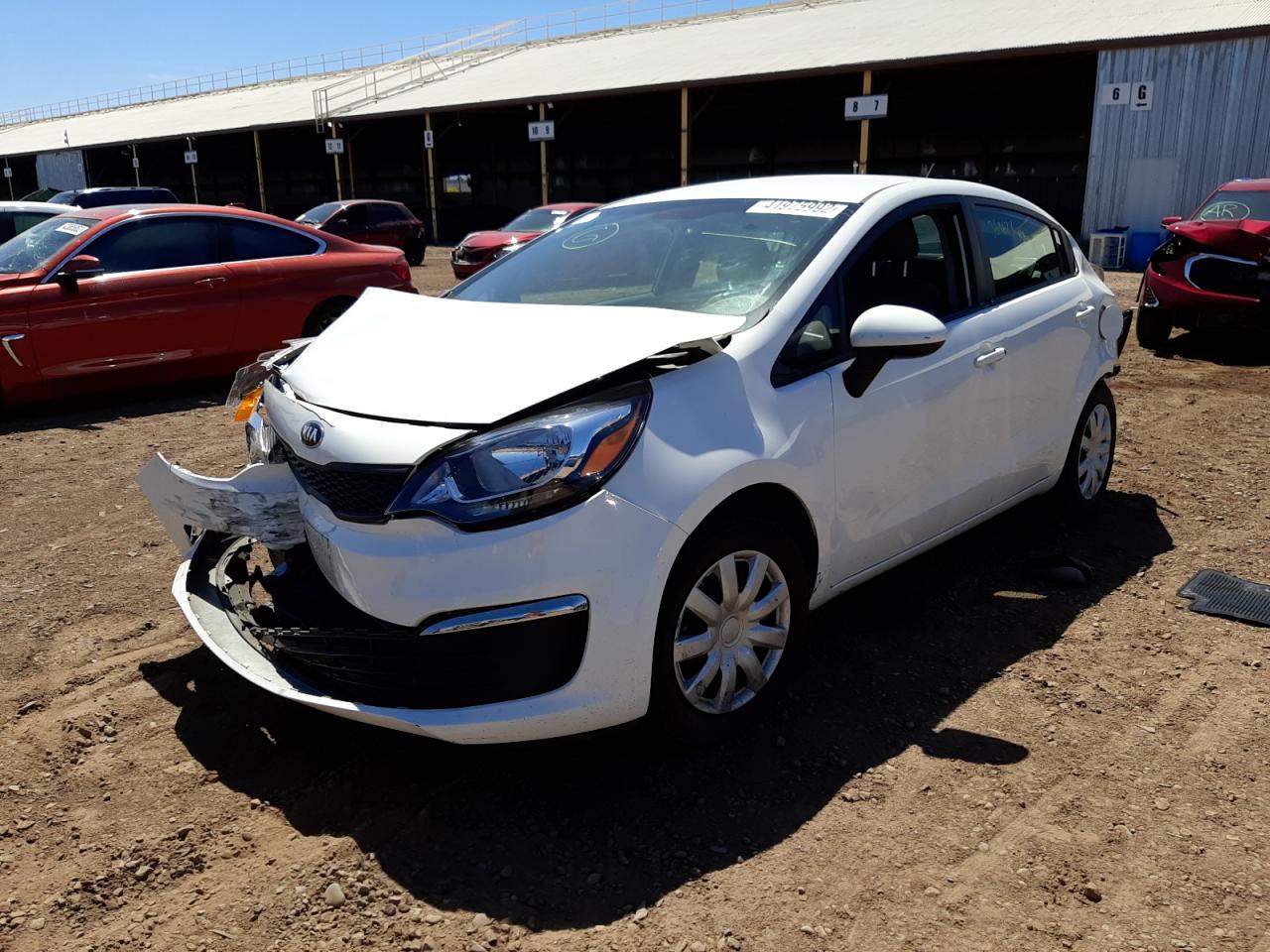 Photo 2 from auction – 2016 KIA RIO LX with VIN KNADM4A33G6542090