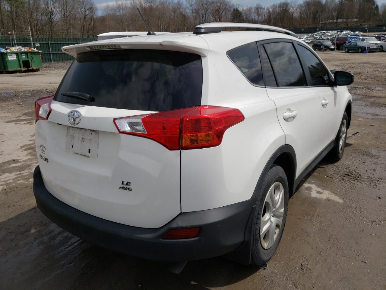 Photo 4 from auction – 2015 TOYOTA RAV4 LE with VIN 2T3BFREV1FW299969