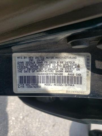 Photo 10 from auction – 1996 TOYOTA COROLLA with VIN 1NXBB02E5TZ380490