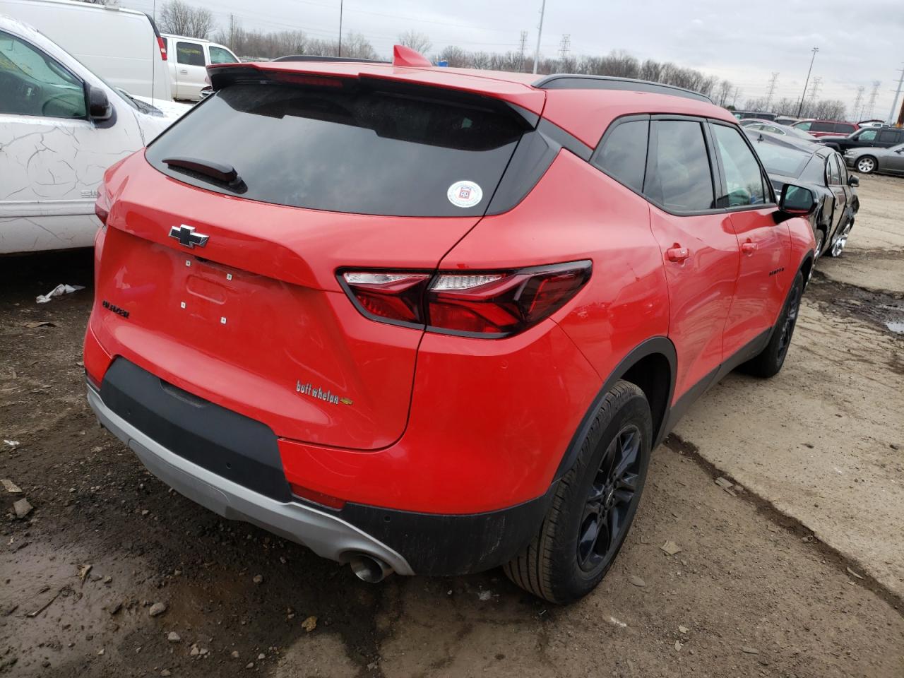 Photo 4 from auction – 2021 CHEVROLET BLAZER 2LT with VIN 3GNKBCRS4MS525108
