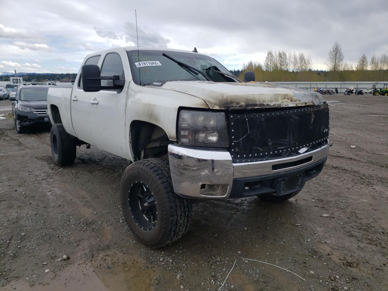 CHEVROLET SILVERADO 2008 with VIN 1GCHK23658F194266 - Photo from auction