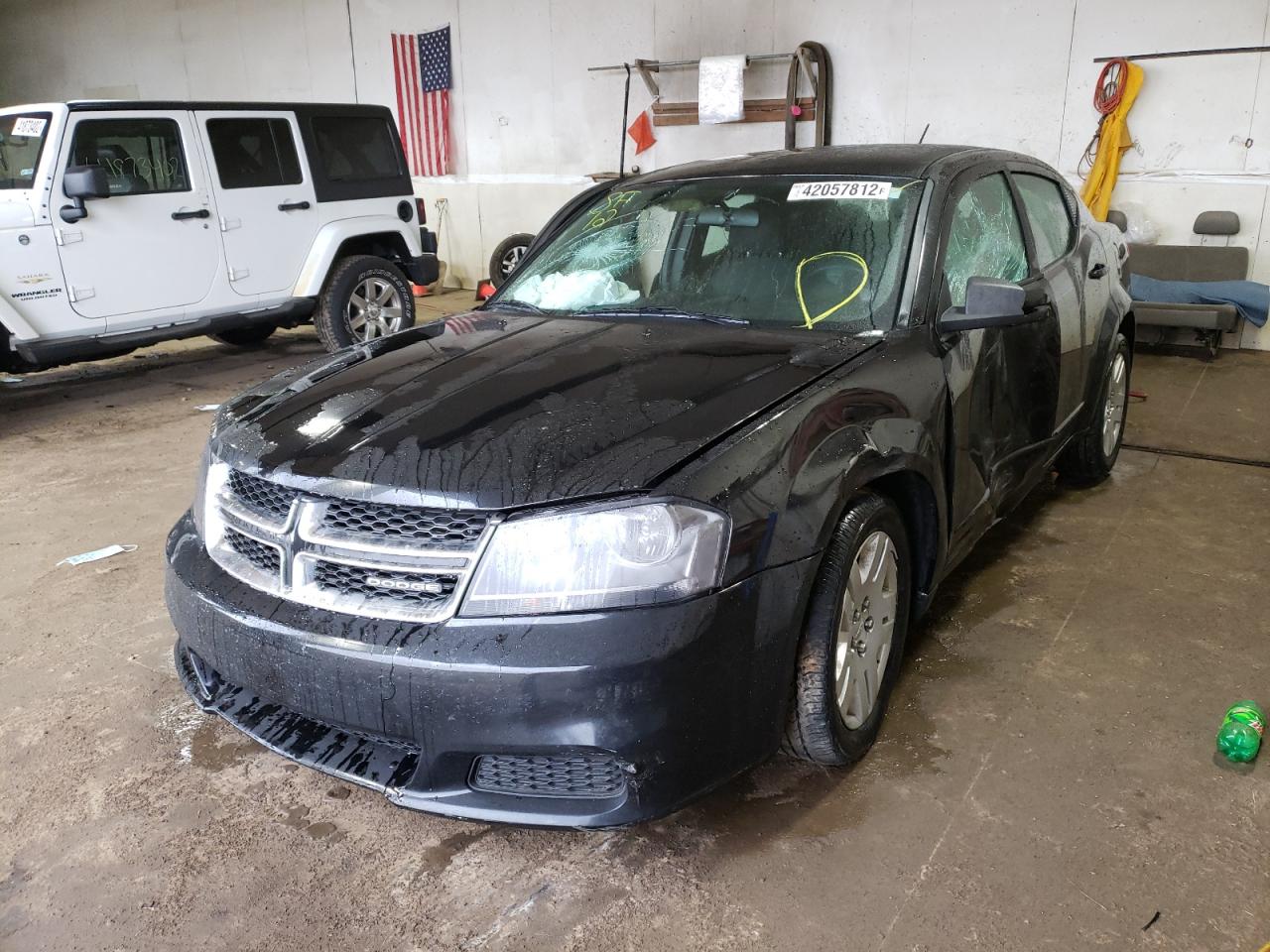 Photo 2 from auction – 2012 DODGE AVENGER SE with VIN 1C3CDZAG8CN258960