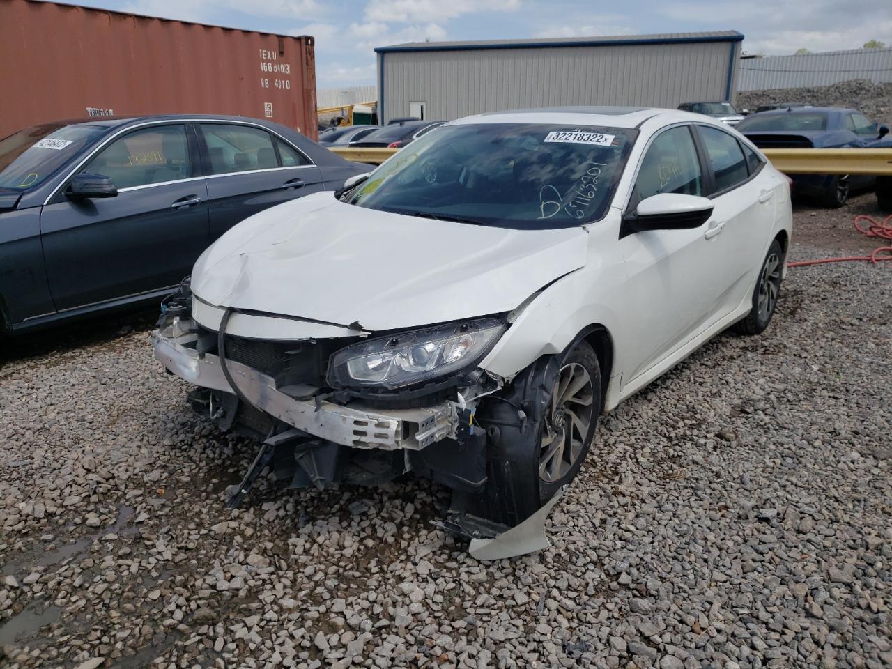 Photo 2 from auction – 2018 HONDA CIVIC EX with VIN 2HGFC2F77JH557858