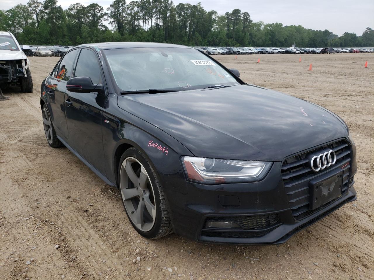 AUDI A4 PREMIUM 2014 with VIN WAUEFAFL1EN010460 - Photo from auction