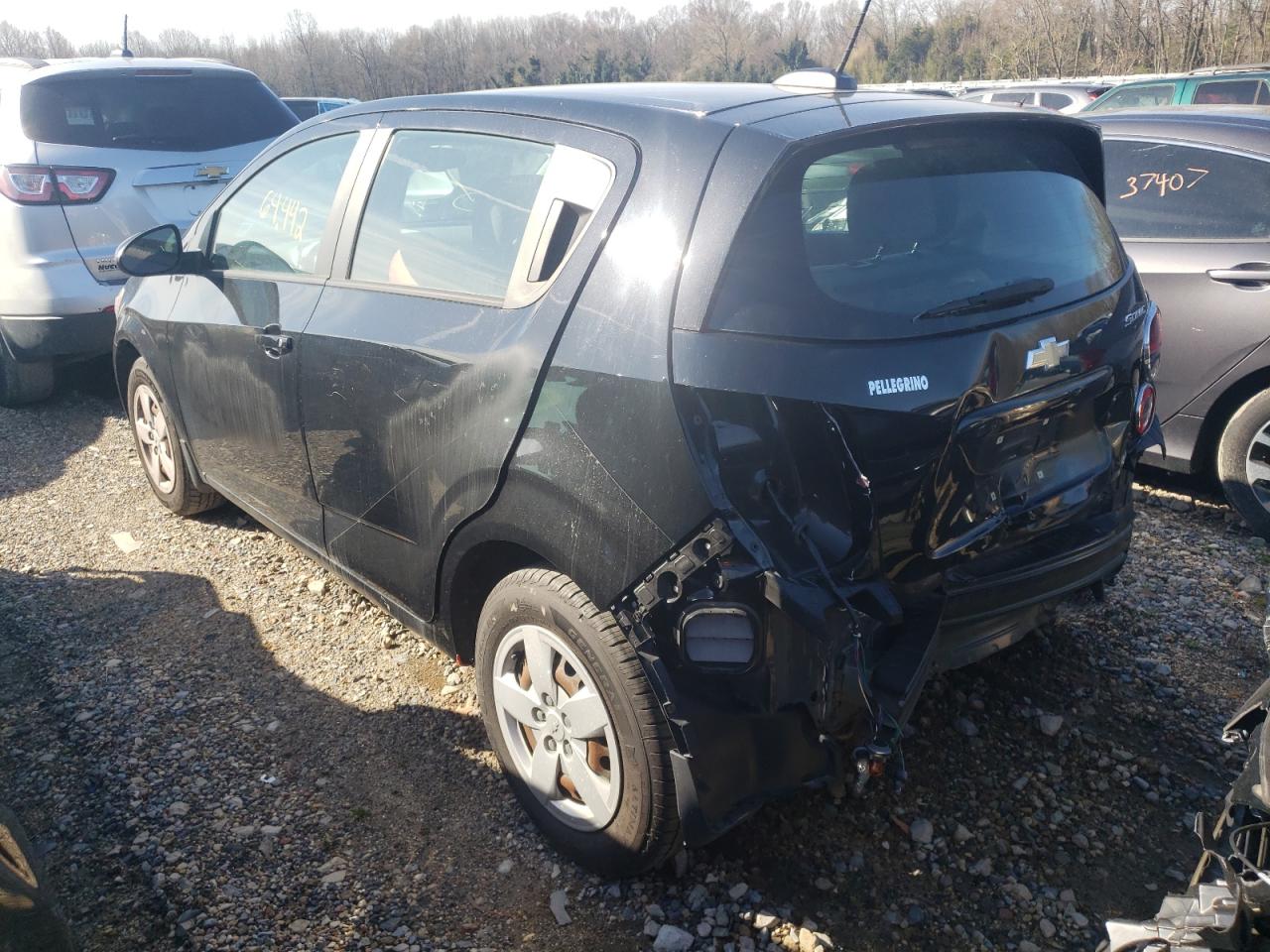 Photo 3 from auction – 2016 CHEVROLET SONIC LS with VIN 1G1JA6SG0G4180414